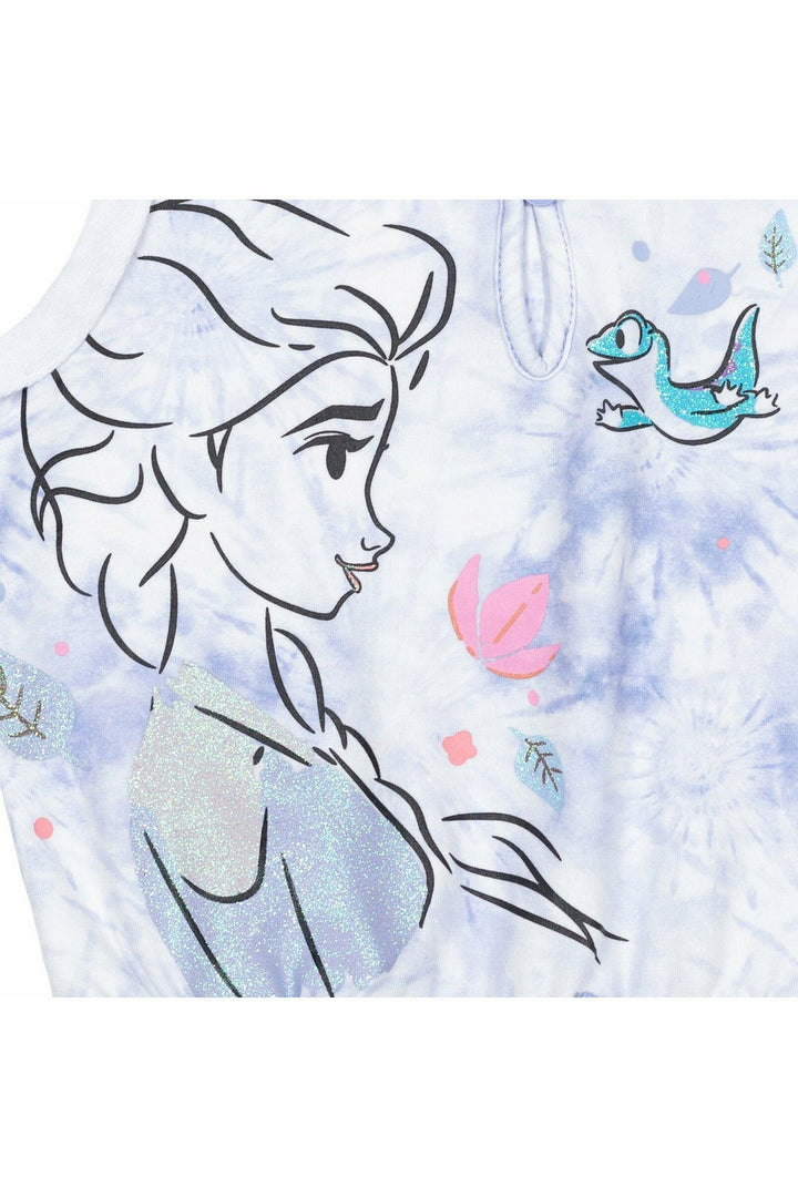 Frozen Elsa Sleeveless Romper - imagikids