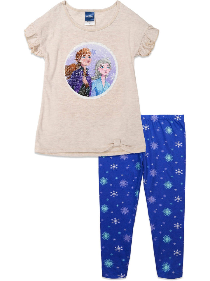 Frozen Graphic T-Shirt & Leggings - imagikids