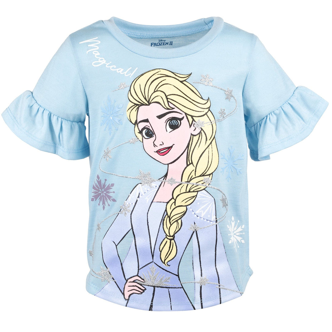 Frozen Queen Elsa Graphic T-Shirt & Leggings - imagikids