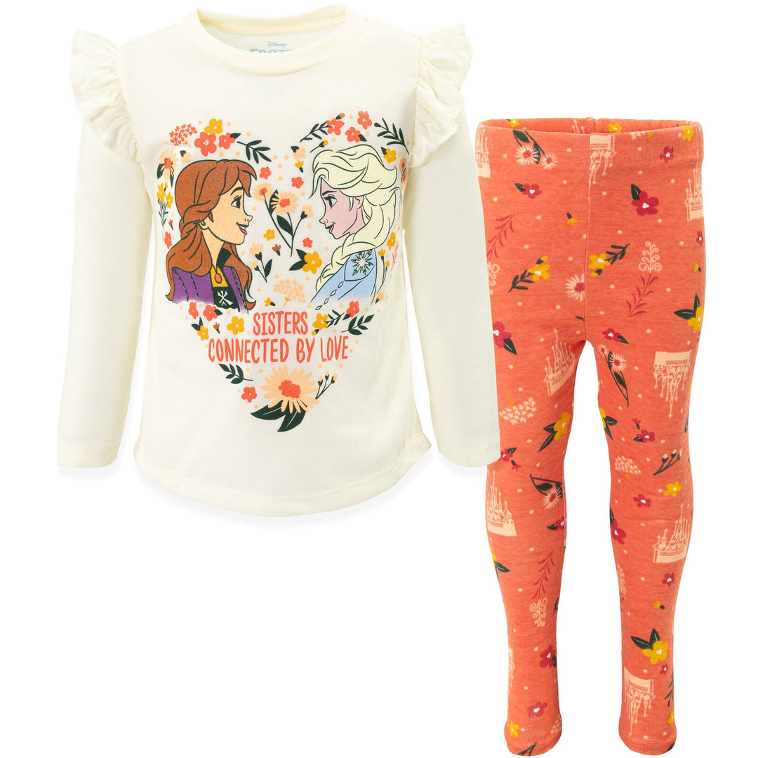 Frozen T-Shirt and Leggings Outfit Set - imagikids