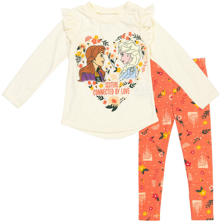 Frozen T-Shirt and Leggings Outfit Set - imagikids