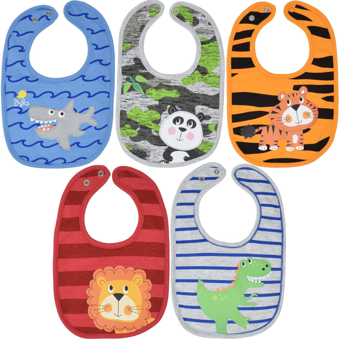 Funstuff 5 Pack Bibs - imagikids