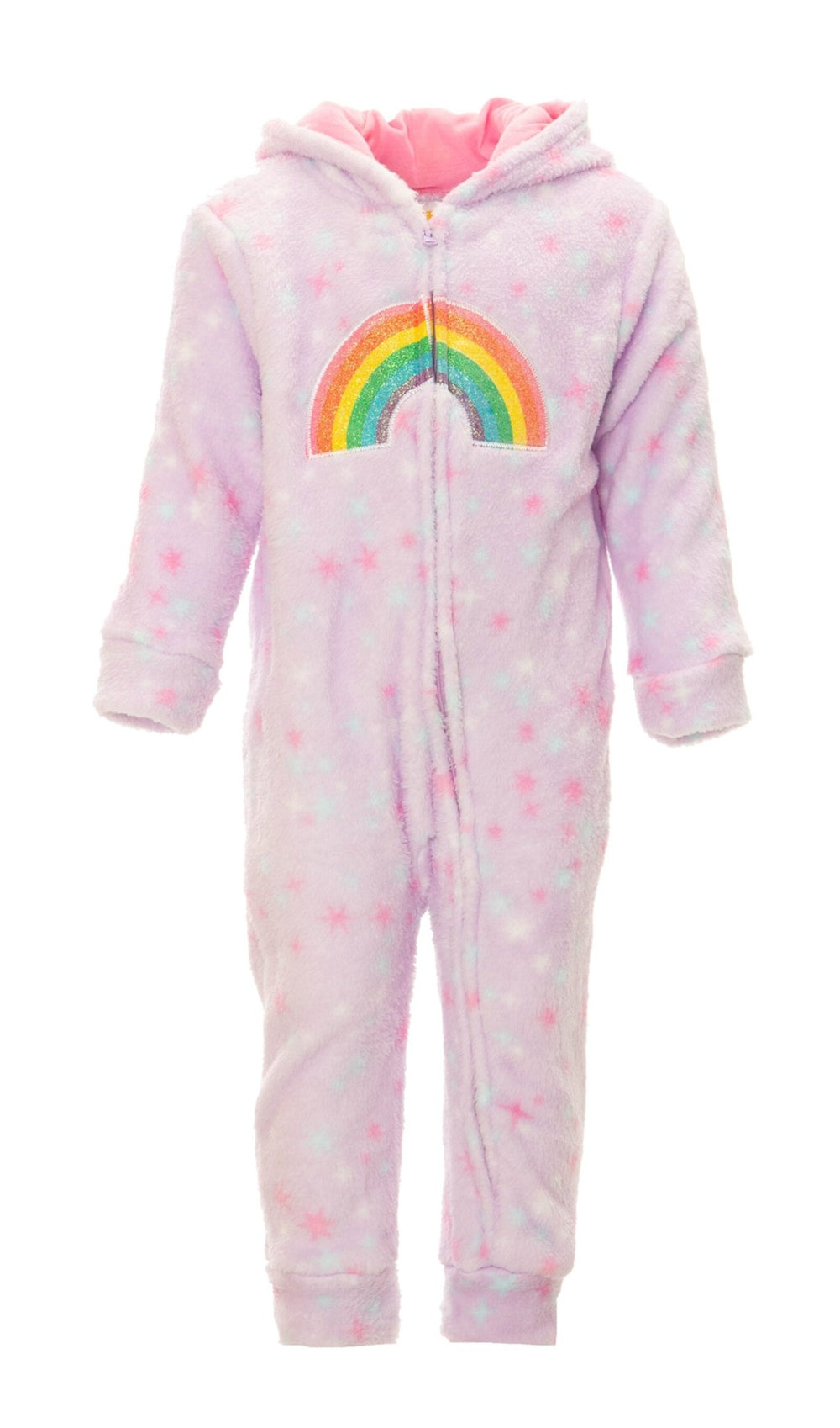 Funstuff Animals Unicorn Girls Fleece Zip Up Cosplay Fur Costume - imagikids