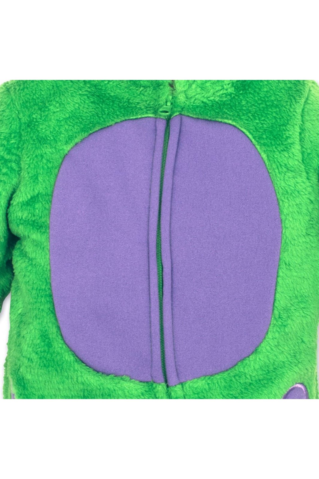 Funstuff Funstuff Dinosaur Fleece Zip Up Cosplay Costume Coverall Tail - imagikids