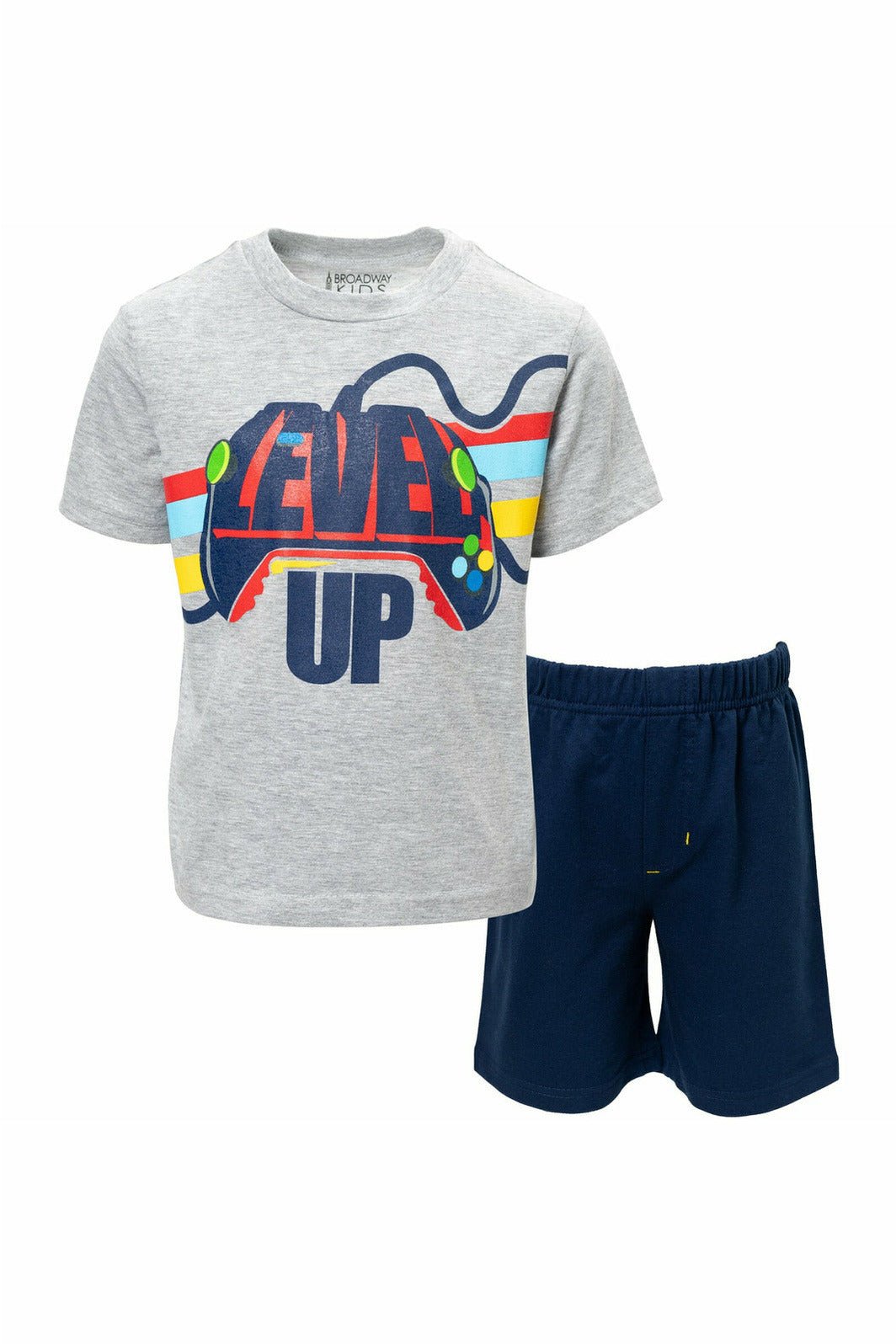 Funstuff Graphic T-Shirt & French Terry Shorts - imagikids