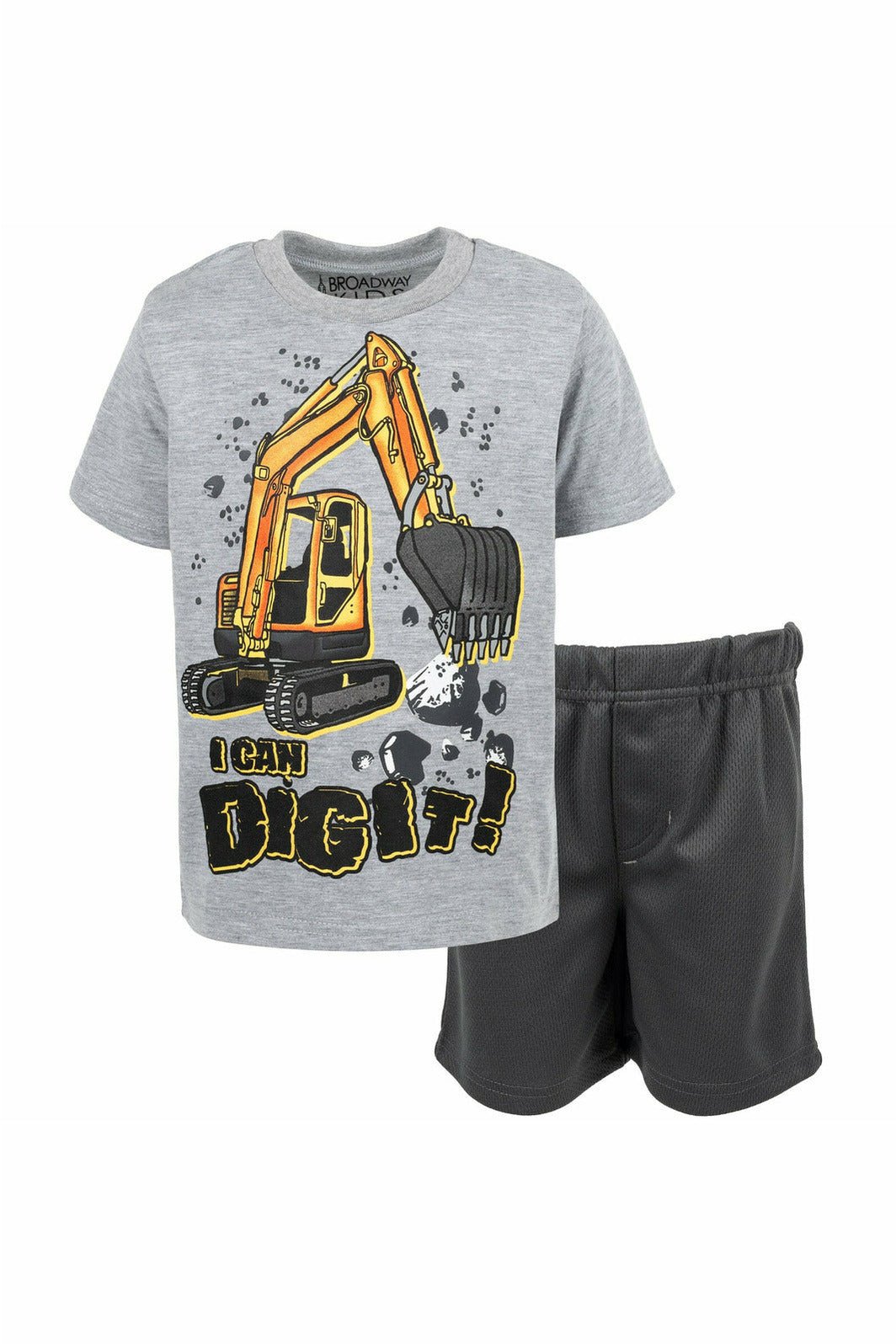 Funstuff Graphic T-Shirt & Mesh Shorts - imagikids