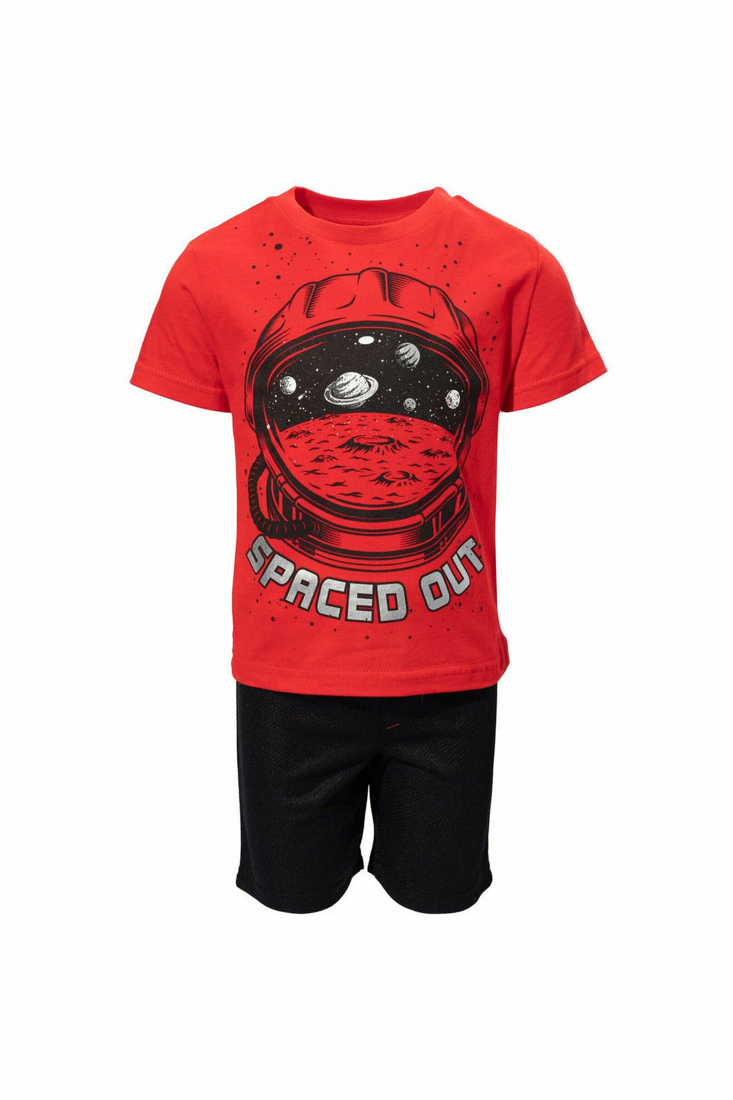 Funstuff Graphic T-Shirt & Mesh Shorts - imagikids