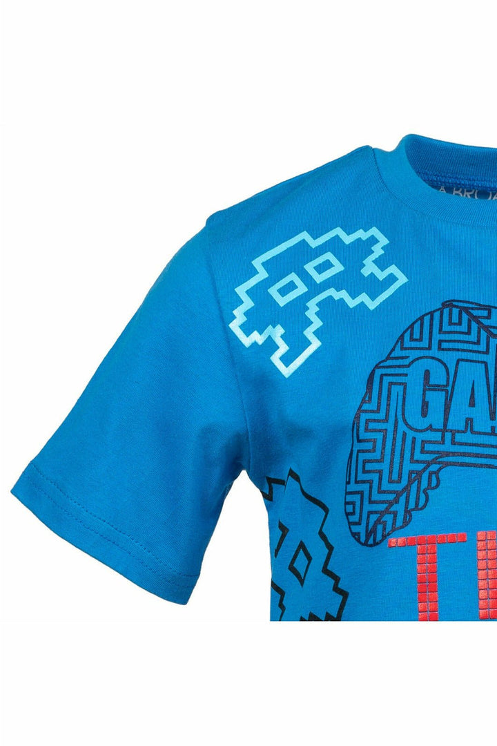 Funstuff Graphic T-Shirt & Mesh Shorts - imagikids