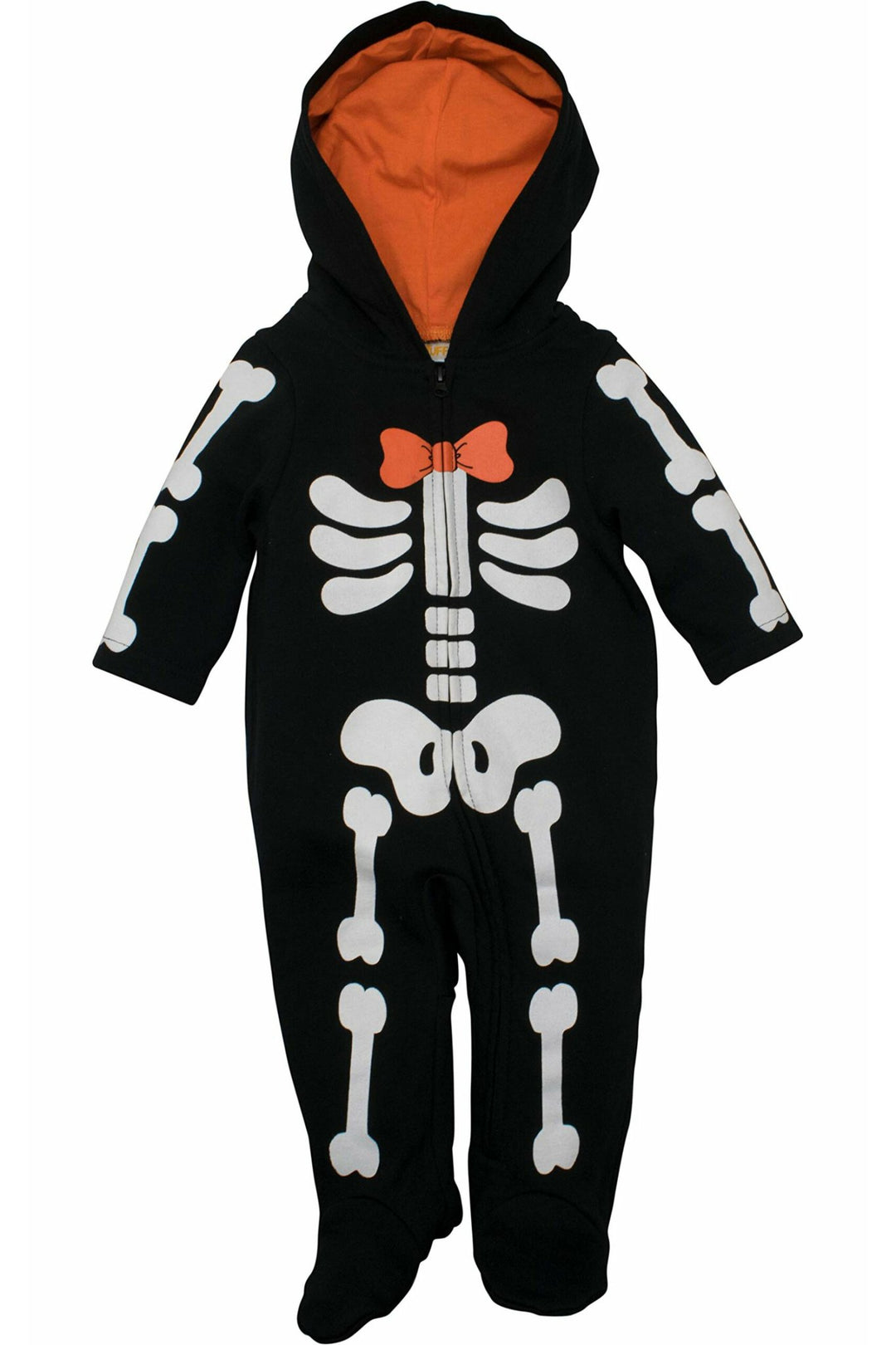 Funstuff Hooded Skeleton Coverall - imagikids