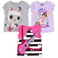 Gabby's Dollhouse 3 Pack T-Shirts