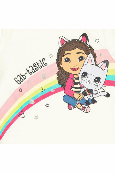 Gabby's Dollhouse Graphic T-Shirt & Dolphin Shorts - imagikids