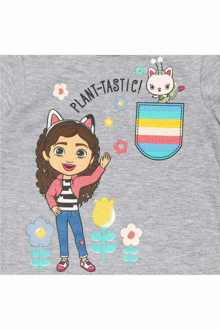 Gabby's Dollhouse Graphic T-Shirt & Dolphin Shorts - imagikids