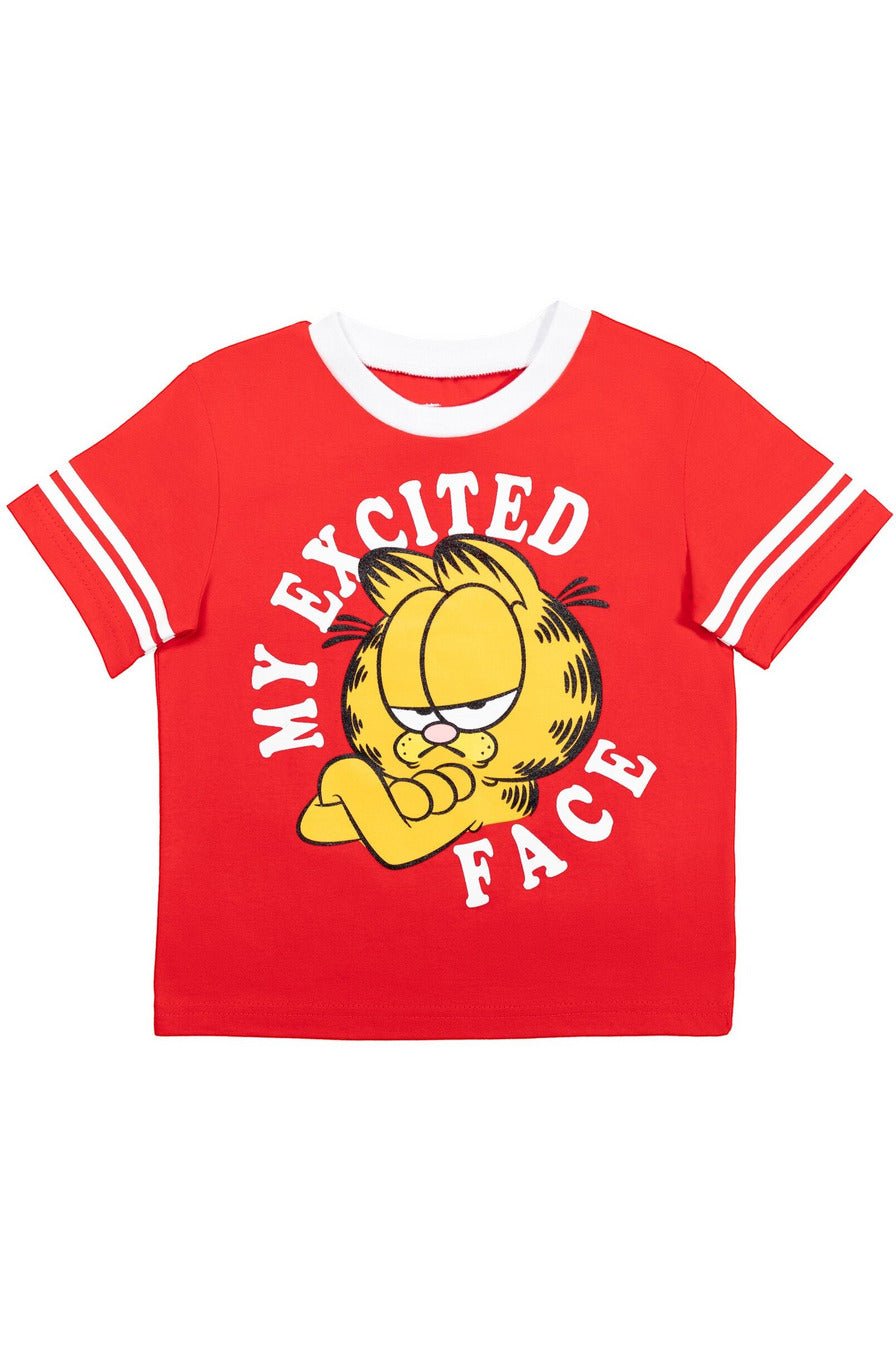 Garfield Breathable Graphic T-Shirt & Breathable Shorts - imagikids