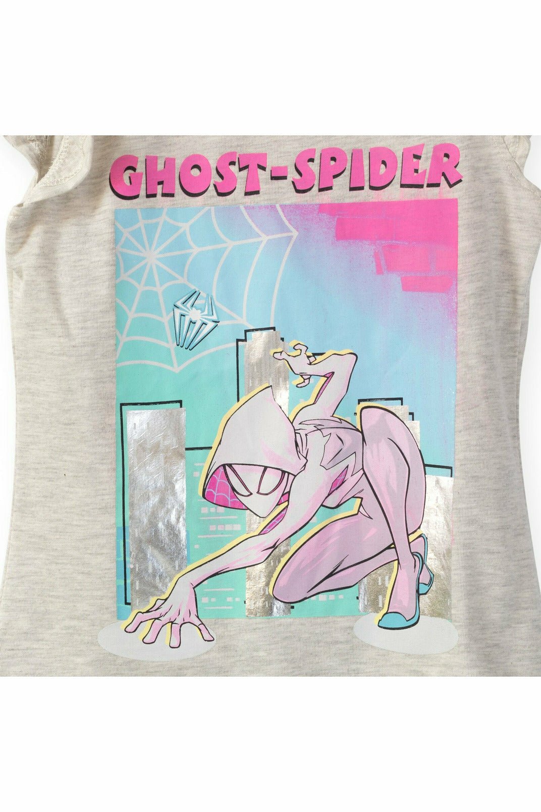 Ghost-Spider Graphic T-Shirt & Leggings Set - imagikids