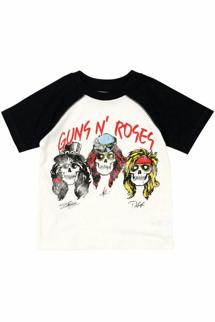 Guns N' Roses Guns N Roses 3 Pack Raglan Pullover Graphic T-Shirts - imagikids