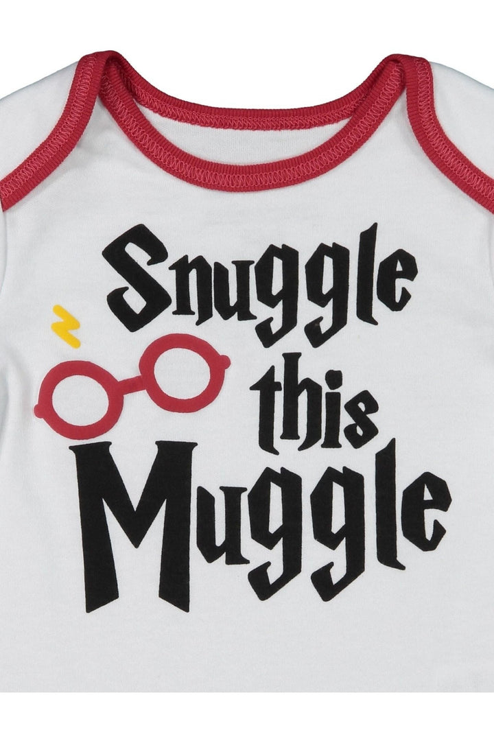 Harry Potter 3 Pack Short Sleeve Bodysuit - imagikids