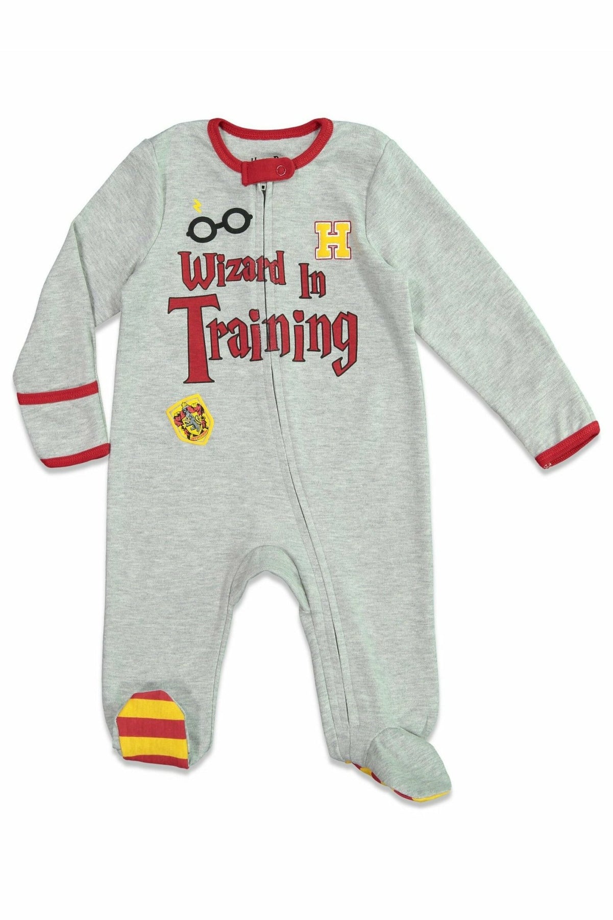 Harry Potter 4 Piece Outfit Set: Sleep N' Play Coverall Bib Blanket ...