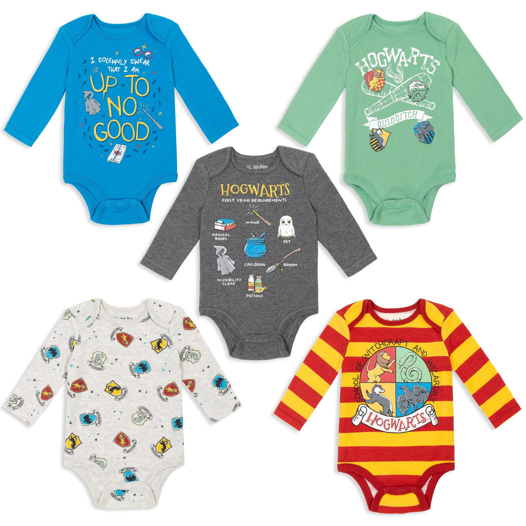 Harry Potter 5 Pack Bodysuits - imagikids