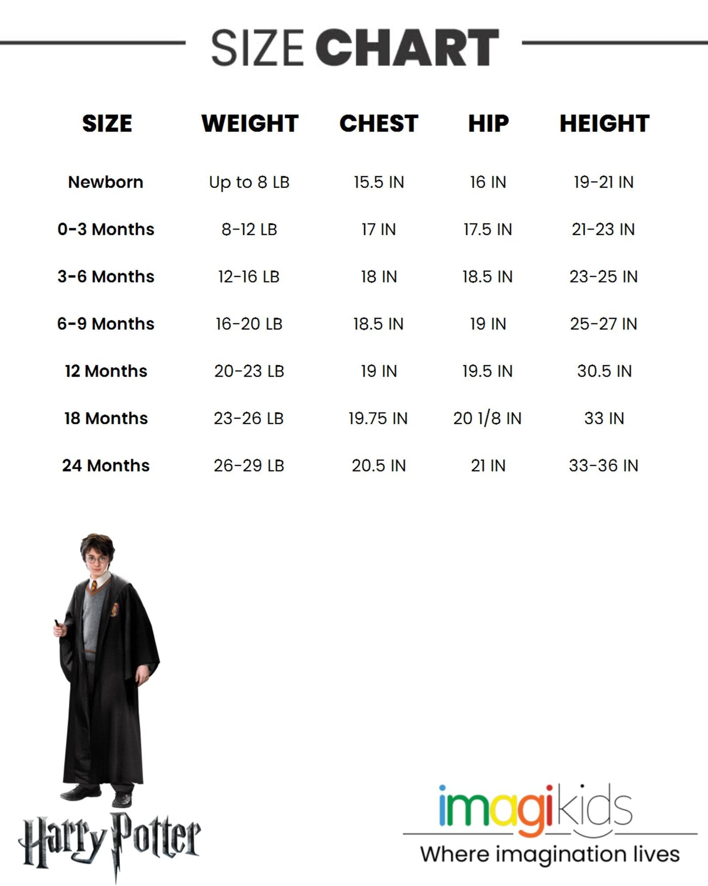 Harry Potter Bodysuit Pants and Hat 3 Piece Outfit Set - imagikids
