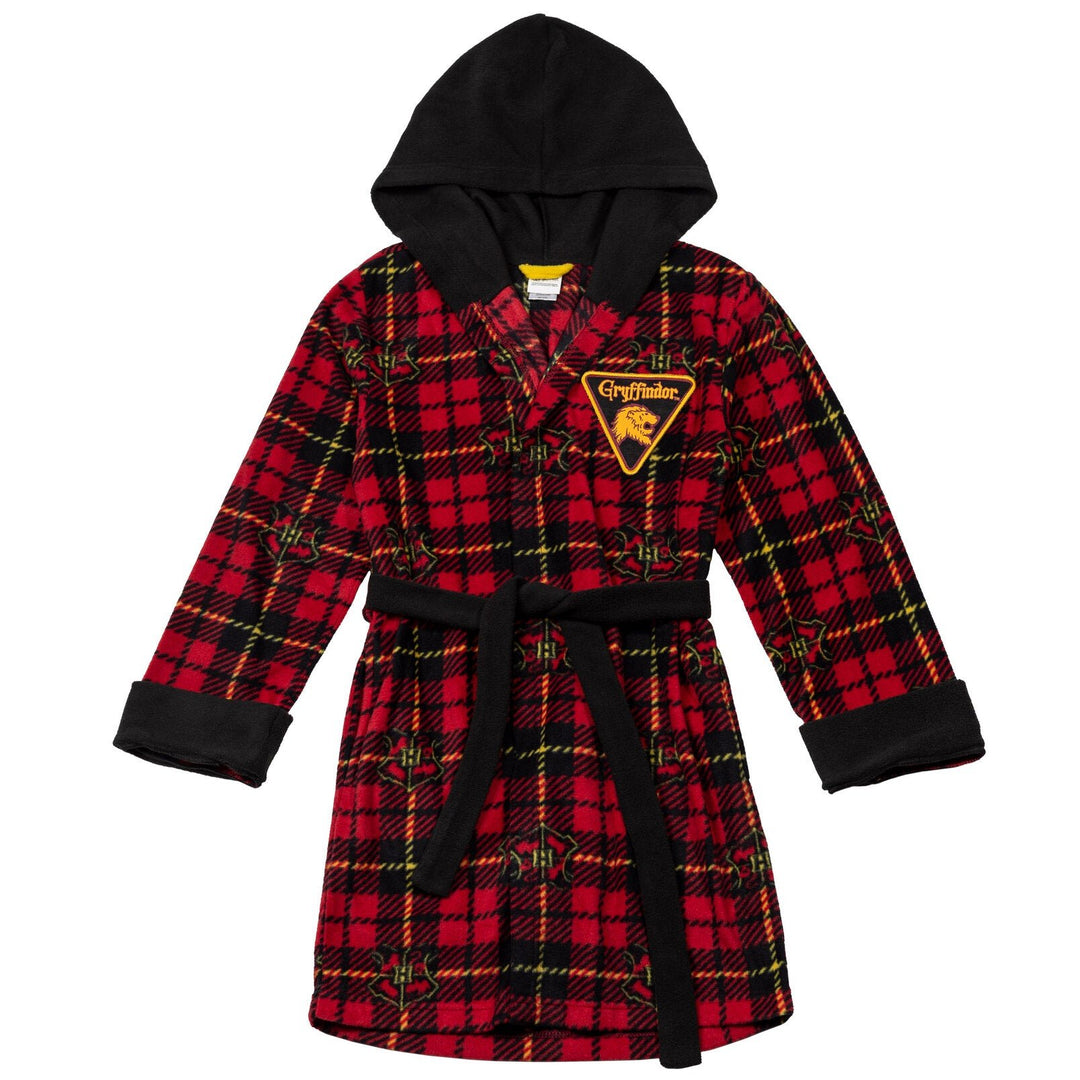 Harry Potter Fleece Long Sleeve Pajama Sleep Robe - imagikids