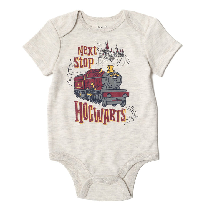 Harry Potter Fleece Pullover Hoodie Bodysuit and Pants 3 Piece Outfit Set - imagikids