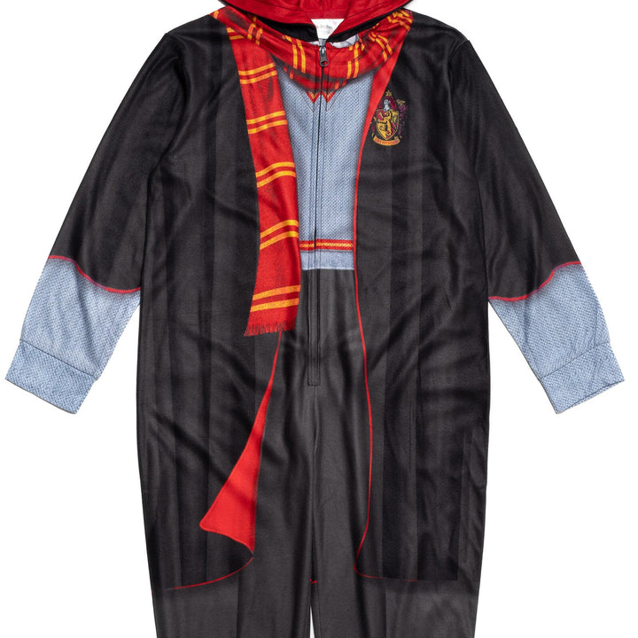 Harry Potter Fleece Zip Up Costume Coverall - imagikids