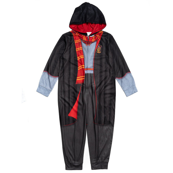 Harry Potter Fleece Zip Up Costume Coverall - imagikids