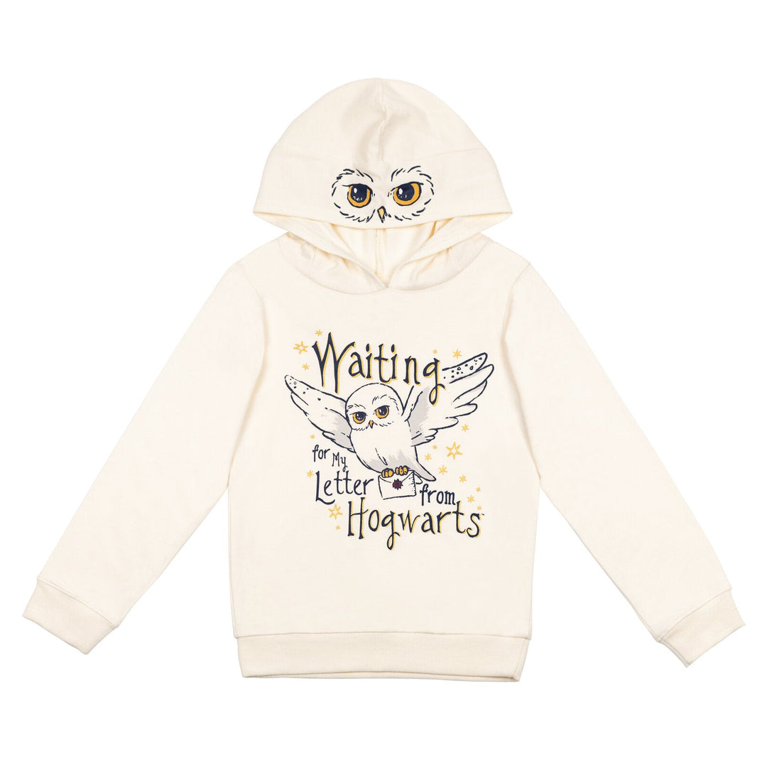 Harry Potter Hedwig French Terry Pullover Hoodie - imagikids