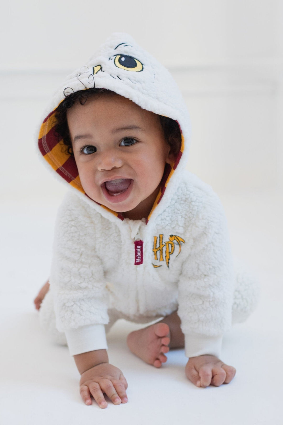 Veste en jean Harry Potter brodée Hedwig Owl enfant L (14/16) baguette Veste en jean Harry Potter brodée Hedwig Owl enfant L (14/16) baguette