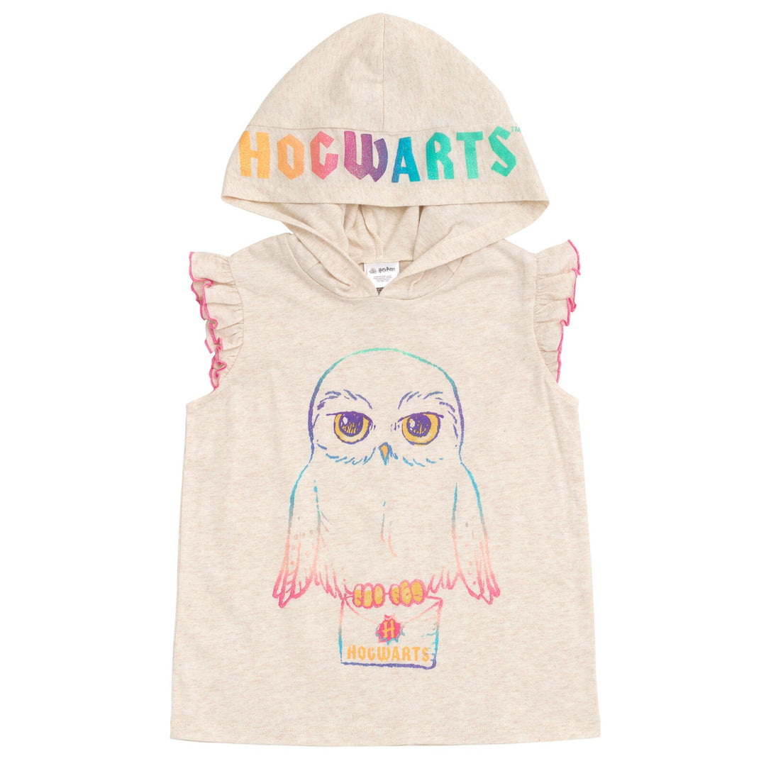 Harry Potter Hedwig Tank Top and Active Retro Dolphin French Terry Shorts - imagikids