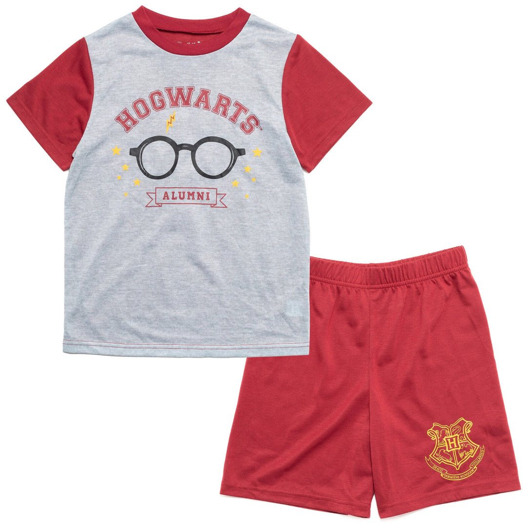 Harry Potter Pajama Shirt and Shorts Sleep Set - imagikids