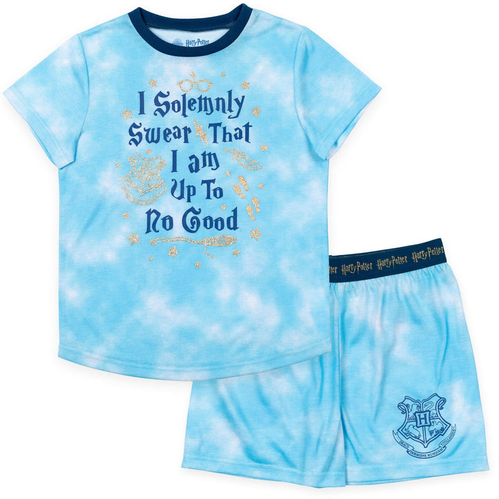 Harry Potter Pajama Shirt and Shorts Sleep Set - imagikids