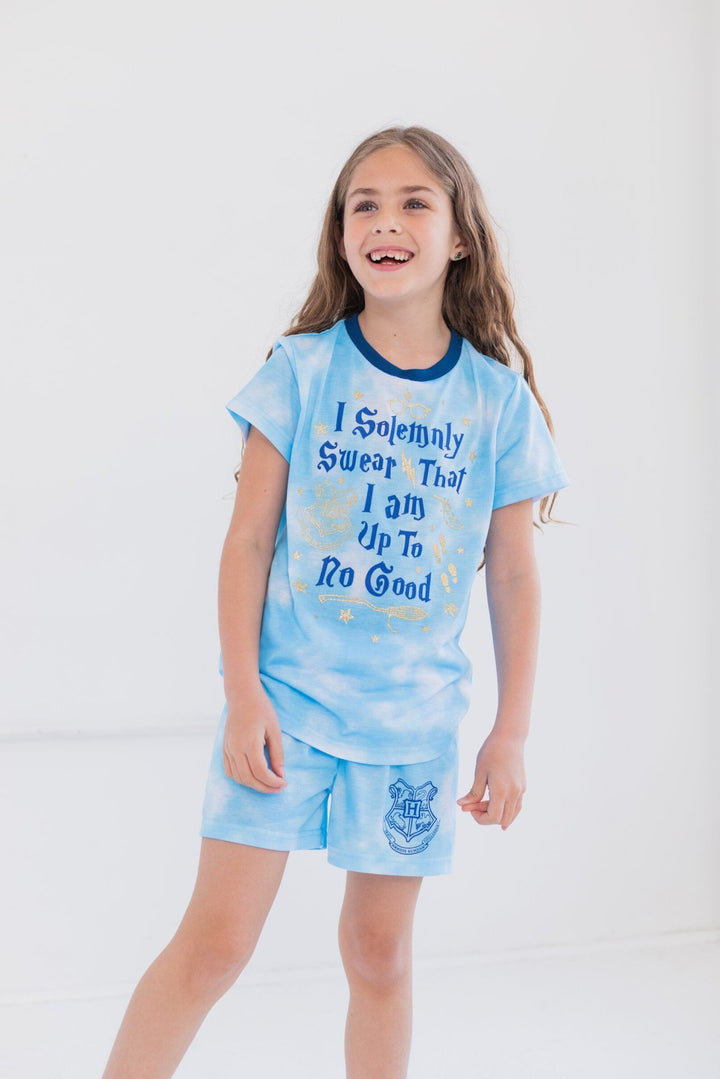 Harry Potter Pajama Shirt and Shorts Sleep Set - imagikids