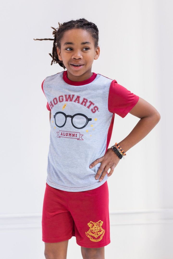 Harry Potter Pajama Shirt and Shorts Sleep Set - imagikids