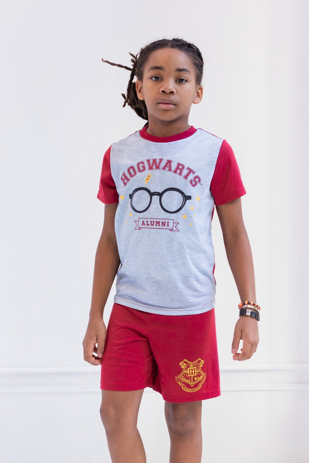 Harry Potter Pajama Shirt and Shorts Sleep Set - imagikids