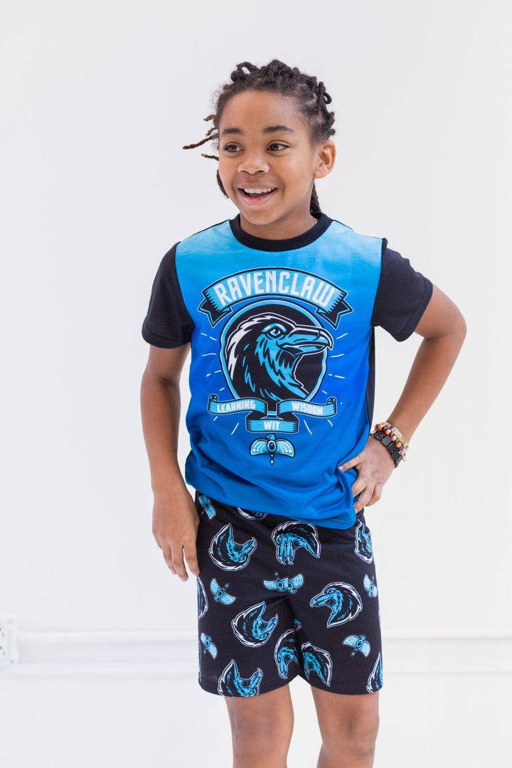 Harry Potter Ravenclaw Pajama Shirt and Shorts - imagikids