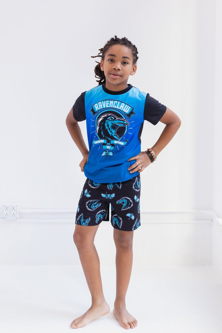 Harry Potter Ravenclaw Pajama Shirt and Shorts - imagikids