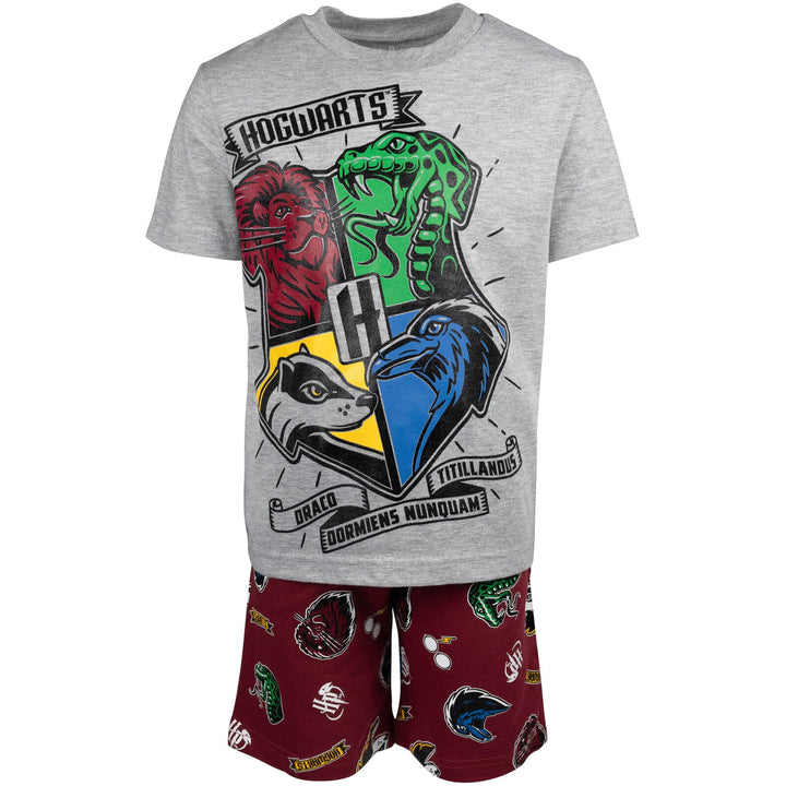 Harry Potter T-Shirt and French Terry Shorts Outfit Set - imagikids