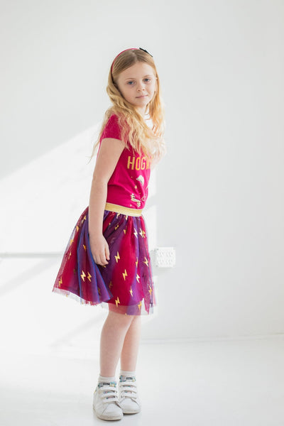 Harry Potter T-Shirt Tulle Skirt and Headband 3 Piece Outfit Set - imagikids