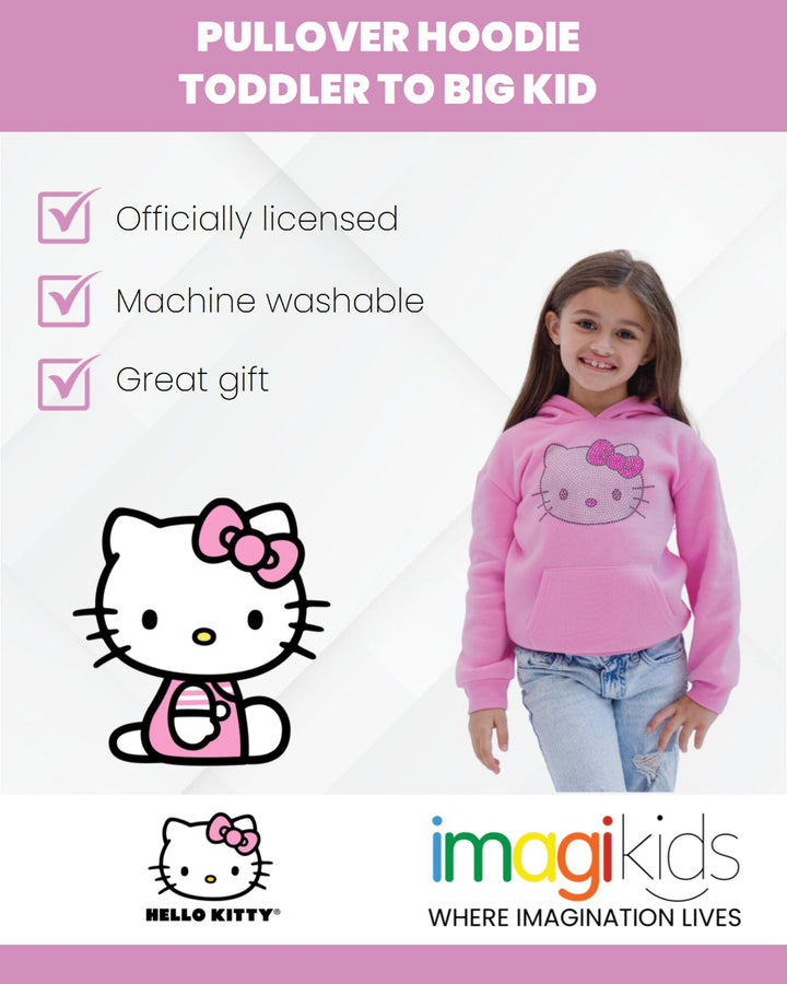 Hello Kitty Fleece Pullover Hoodie - imagikids