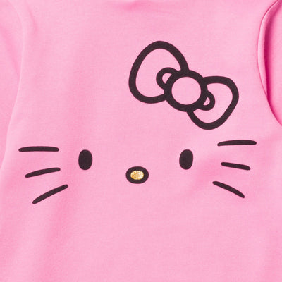 Hello Kitty Girls Fleece Pullover Hoodie Little Kid to Big Kid - imagikids