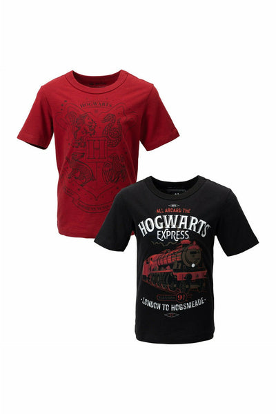 Hogwarts 2 Pack Graphic T-Shirts - imagikids