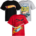 Hot Wheels Paquete de 3 Camisetas gráficas
