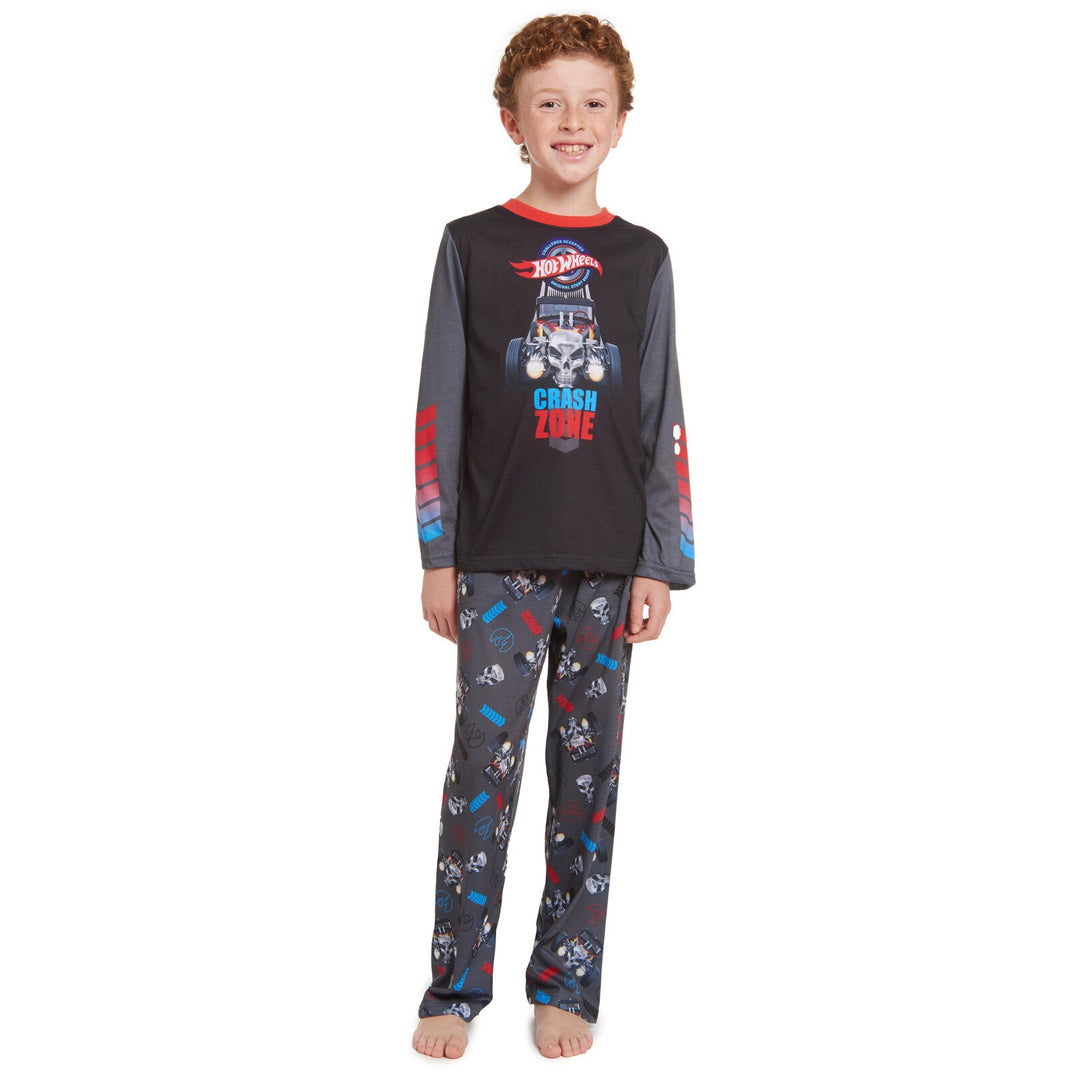 Hot Wheels Pajama Shirt and Pants Sleep Set - imagikids