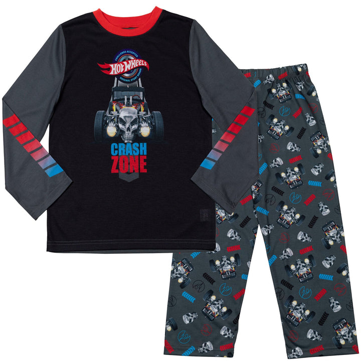 Hot Wheels Pajama Shirt and Pants Sleep Set - imagikids