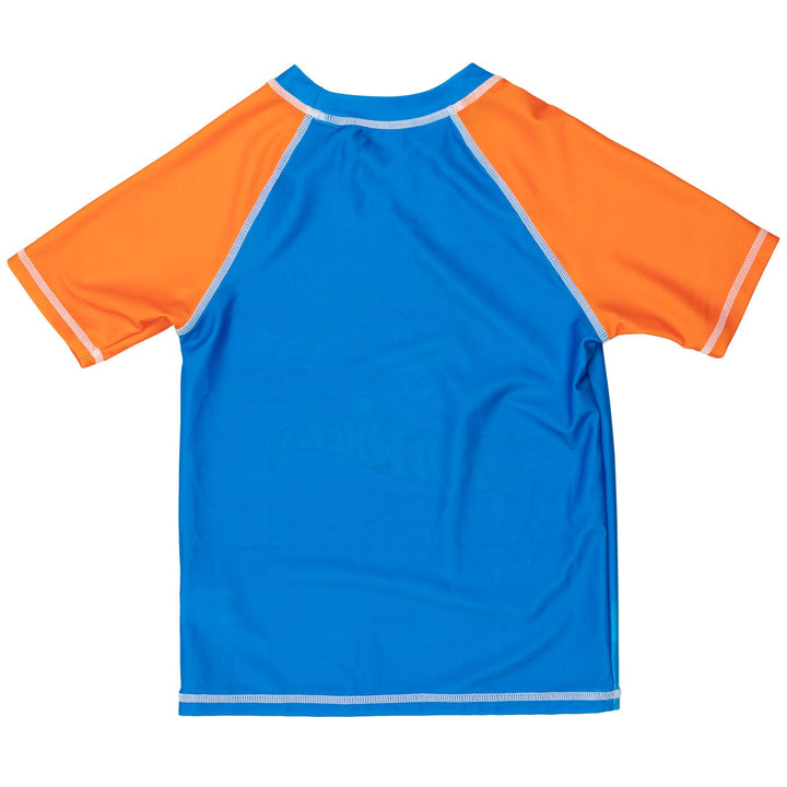 Hot Wheels UPF 50+ Pullover Rash Guard Swim Trunks Outfit Set - imagikids