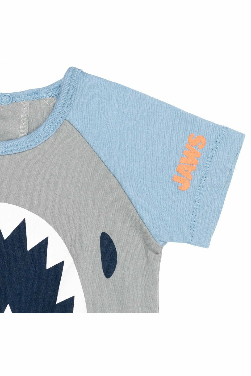 JAWS Shark 3 Piece Outfit Set: Bodysuit Pants Hat - imagikids