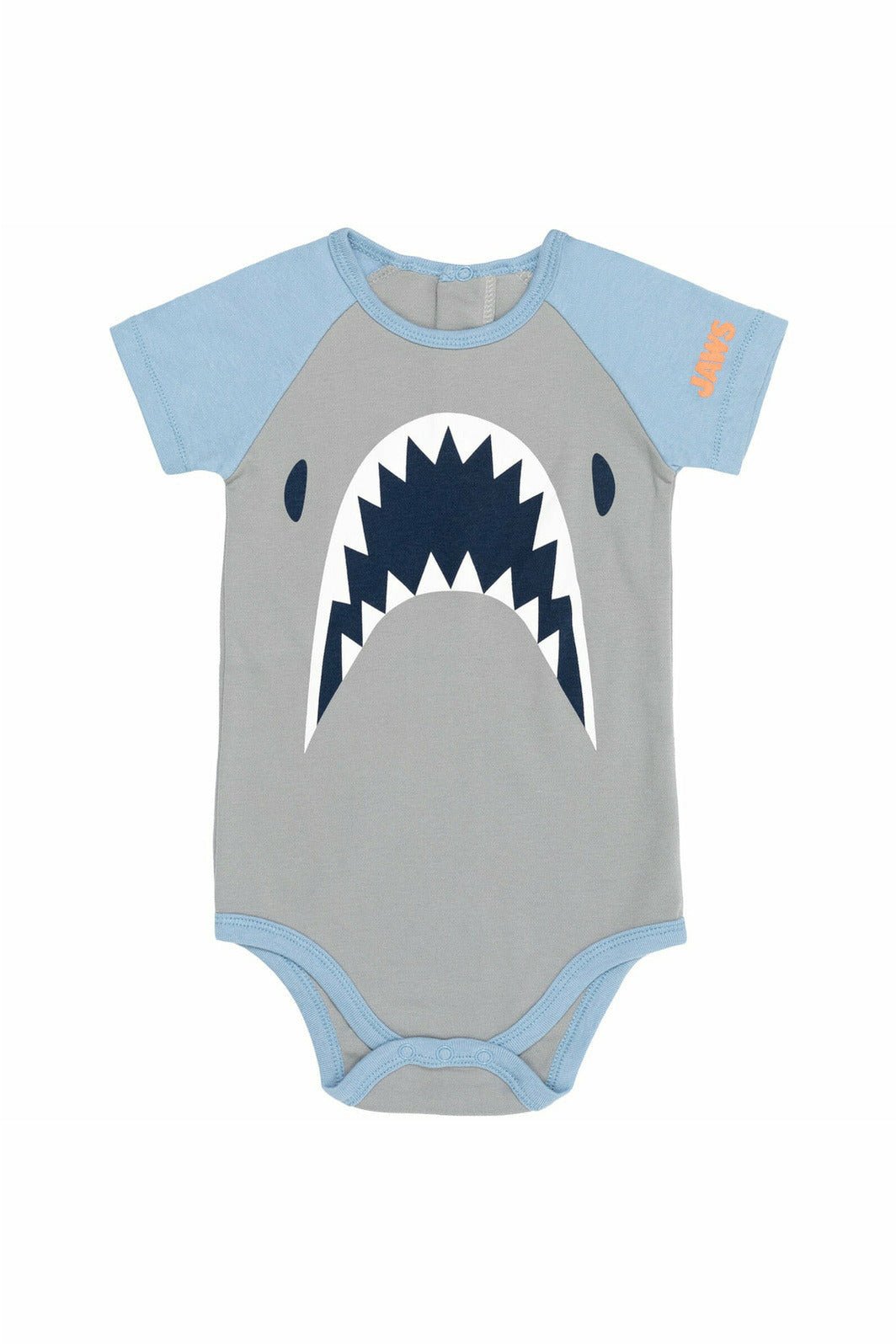 JAWS Shark 3 Piece Outfit Set: Bodysuit Pants Hat - imagikids