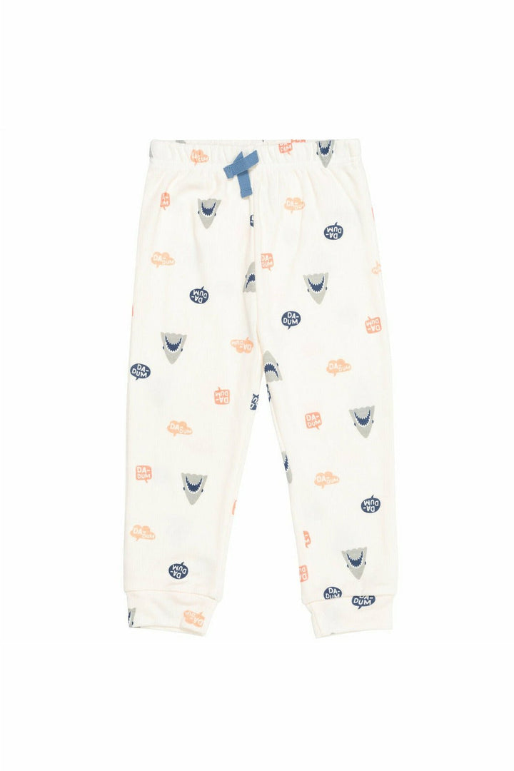 JAWS Shark 3 Piece Outfit Set: Bodysuit Pants Hat - imagikids