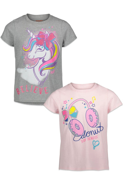 Jojo Siwa 2 Pack Fashion Graphic T-Shirt - imagikids